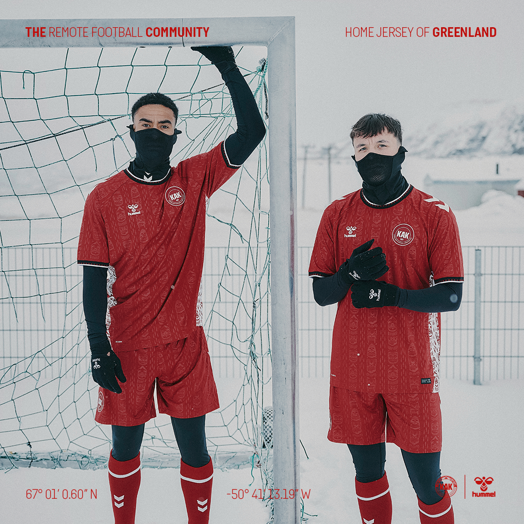 HUMMEL 2025 GREENLAND HOME JERSEY