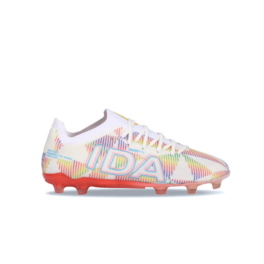 IDA Limited Edition Helia Elite Pride Pack: Women's FG/AG Lightweight Soccer Cleats w/Sock