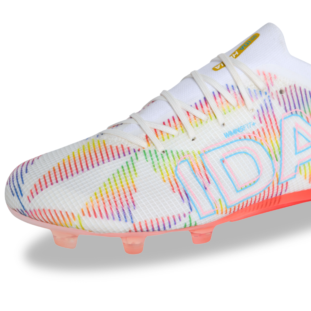 IDA Limited Edition Helia Elite Pride Pack: Women's FG/AG Lightweight Soccer Cleats w/Sock