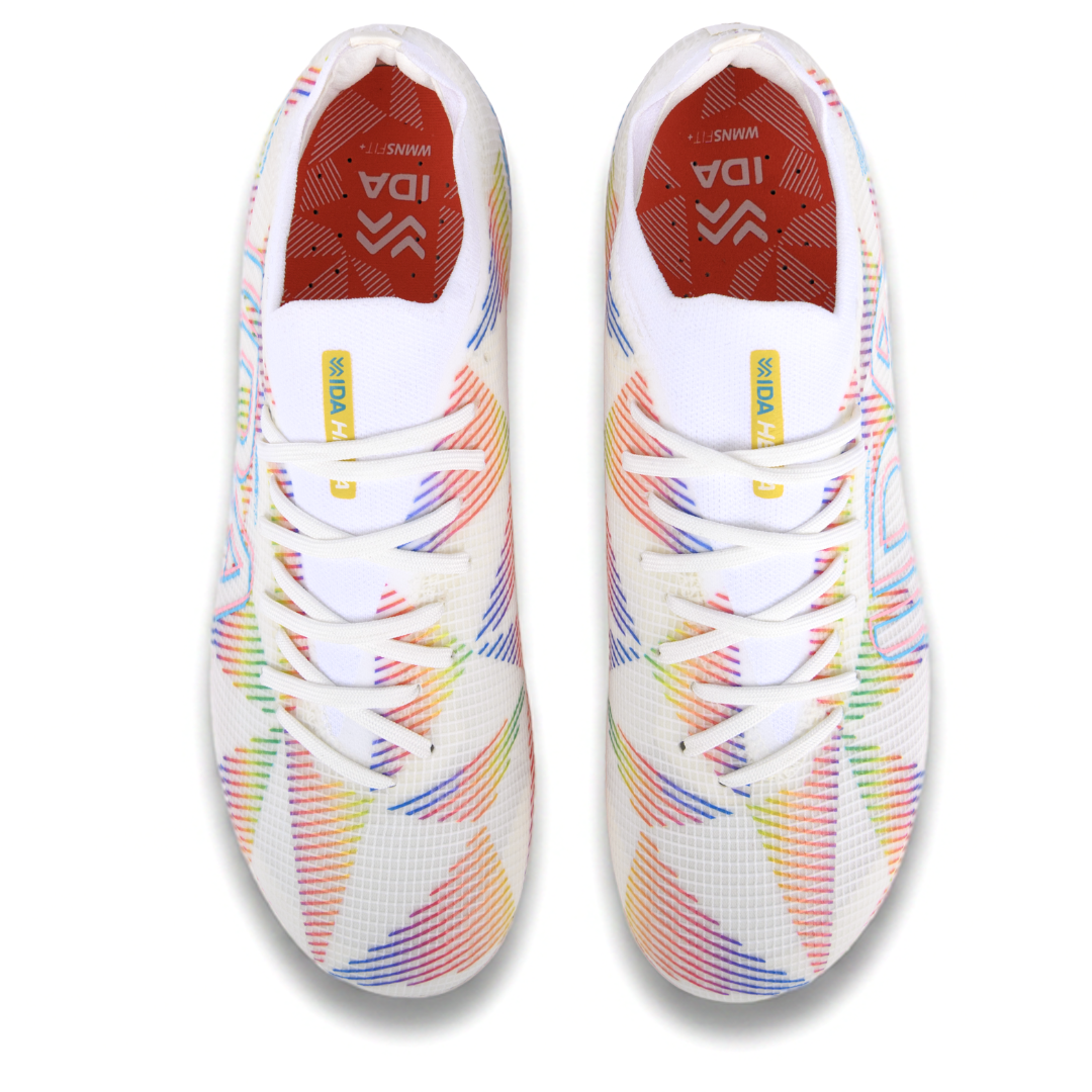 IDA Limited Edition Helia Elite Pride Pack: Women's FG/AG Lightweight Soccer Cleats w/Sock
