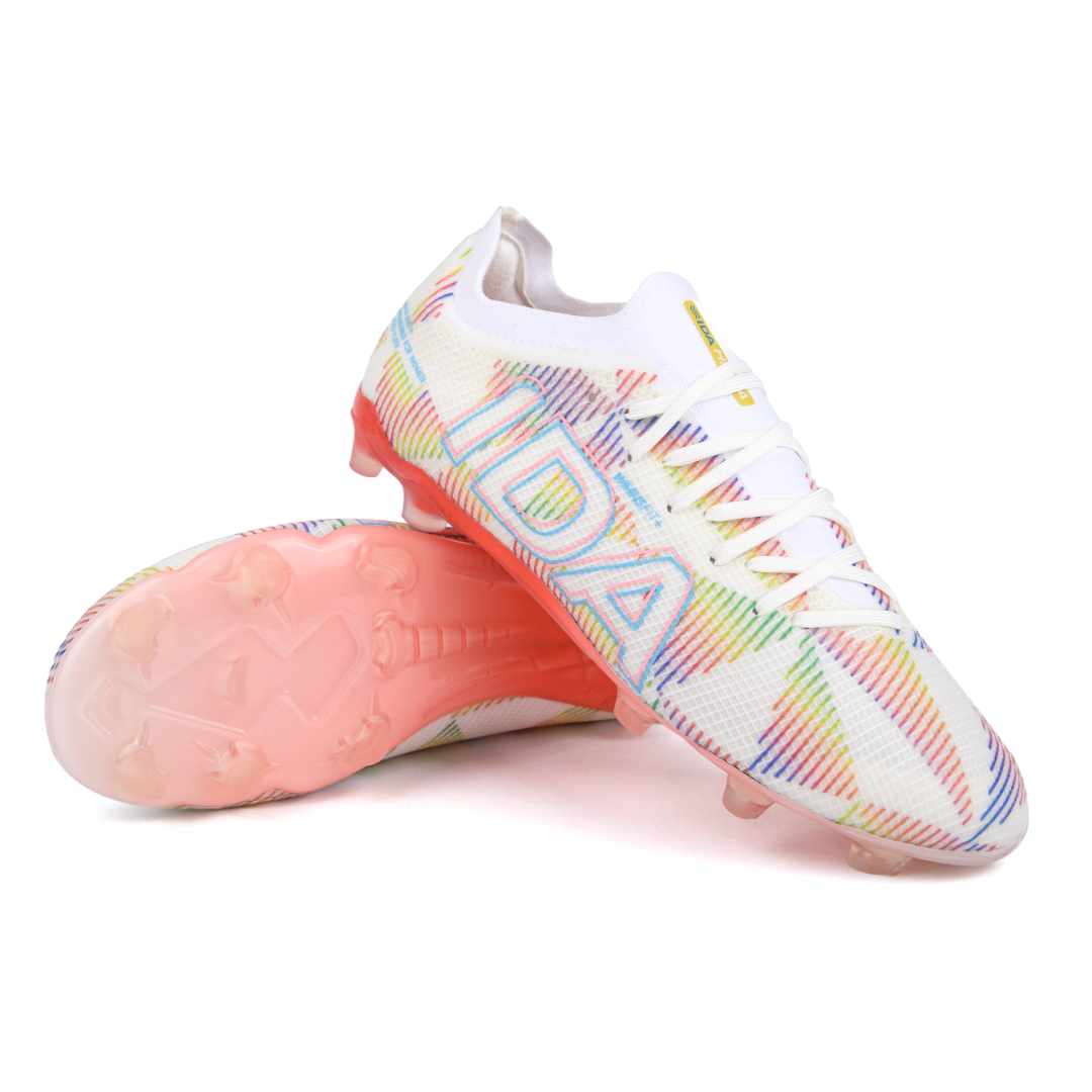 IDA Limited Edition Helia Elite Pride Pack: Women's FG/AG Lightweight Soccer Cleats w/Sock