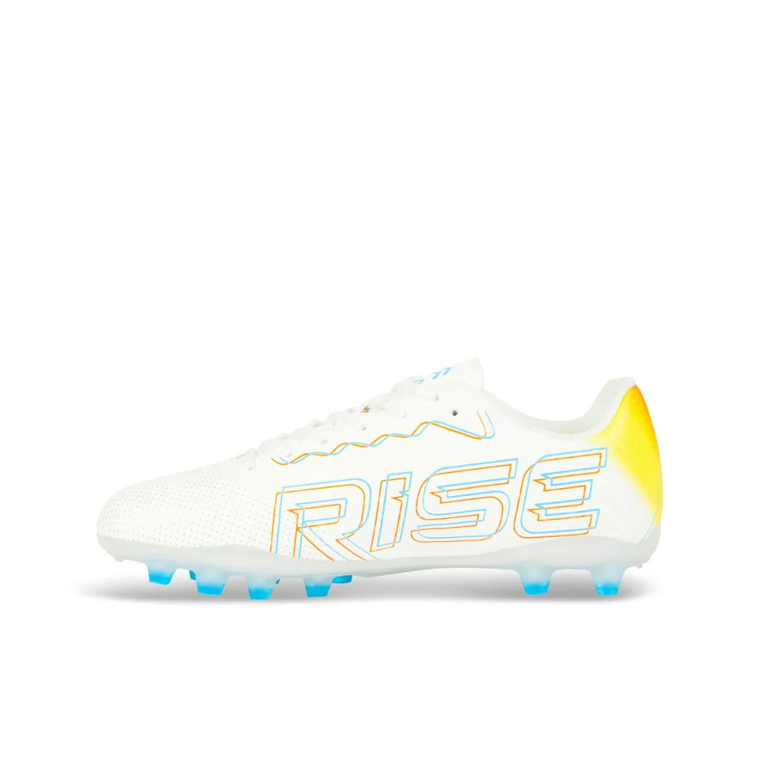 Botas de fútbol IDA Rise Club para mujer FG/AG (blancas)