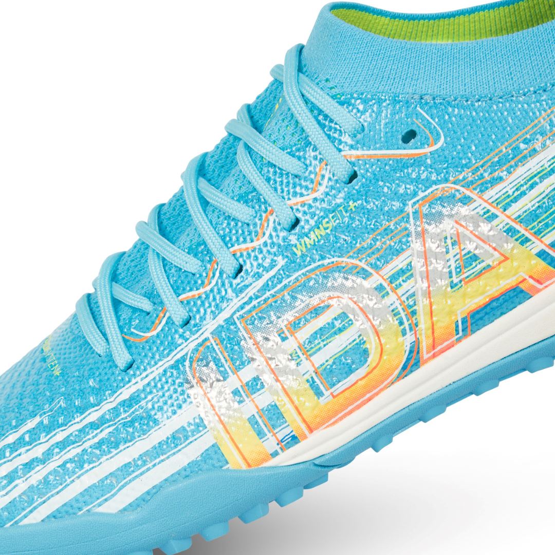 Zapatillas de fútbol sala IDA Rise para mujer (azul amanecer)