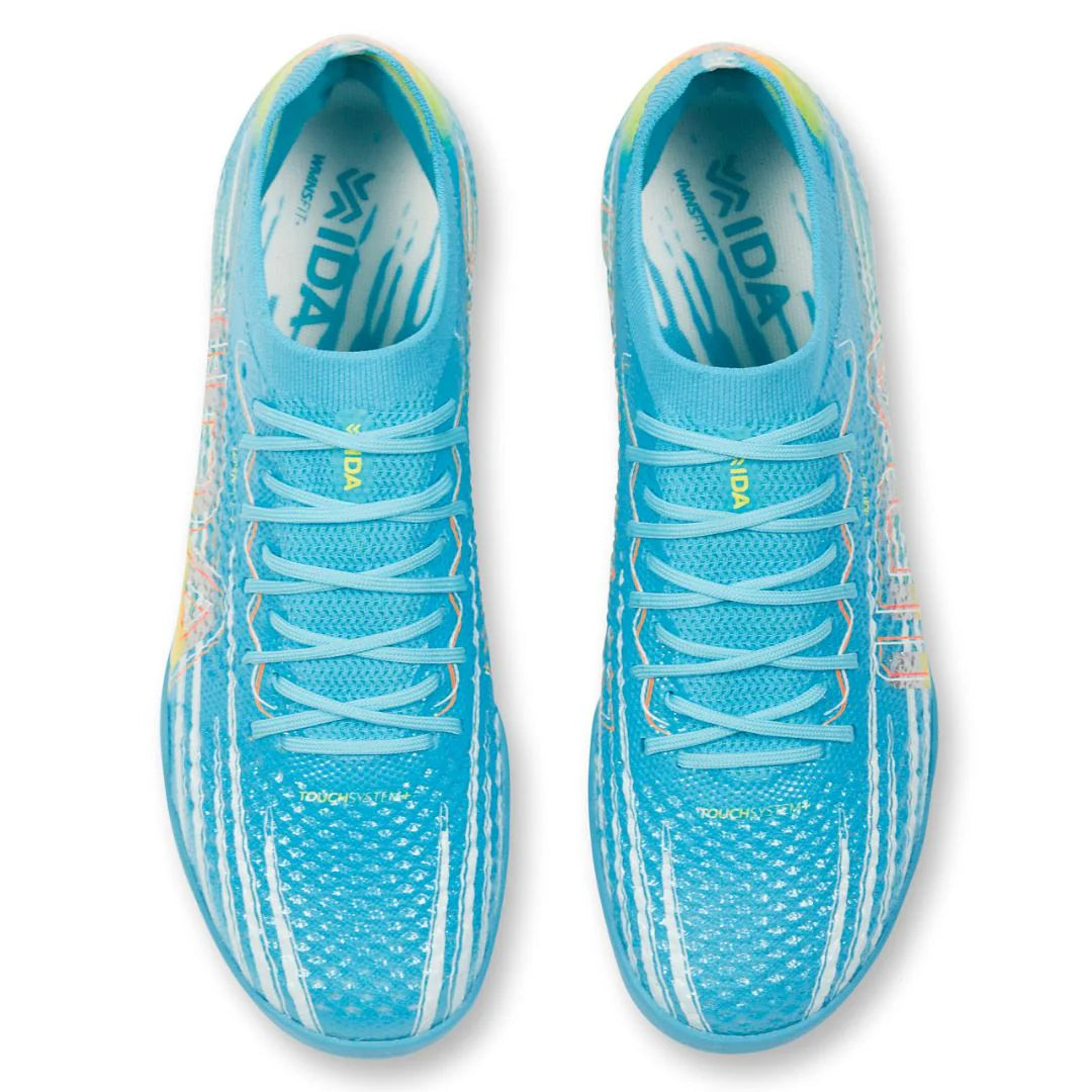 Zapatillas de fútbol sala IDA Rise para mujer (azul amanecer)