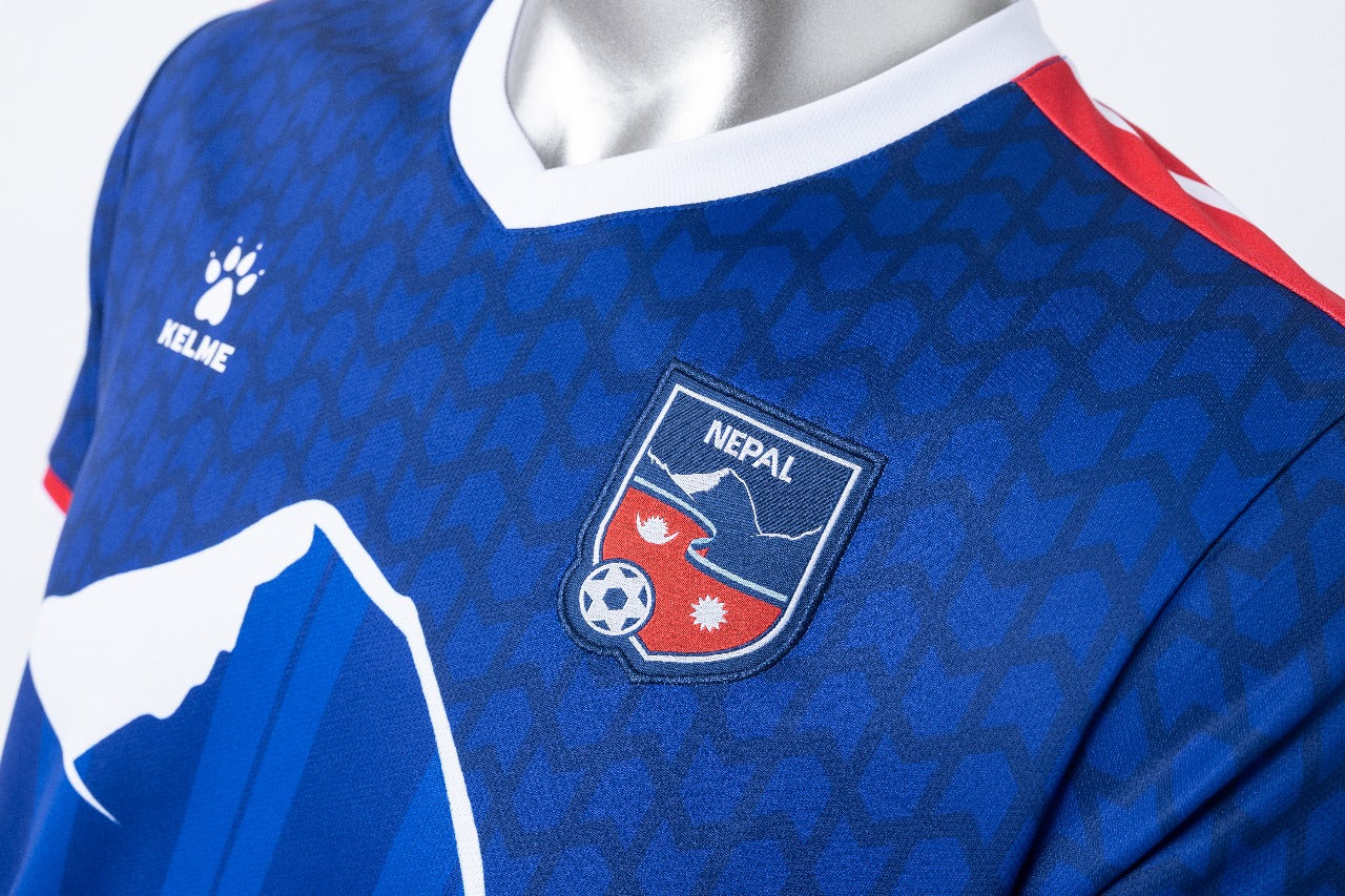 Camiseta de fútbol de visitante de Nepal Kelme 25/26