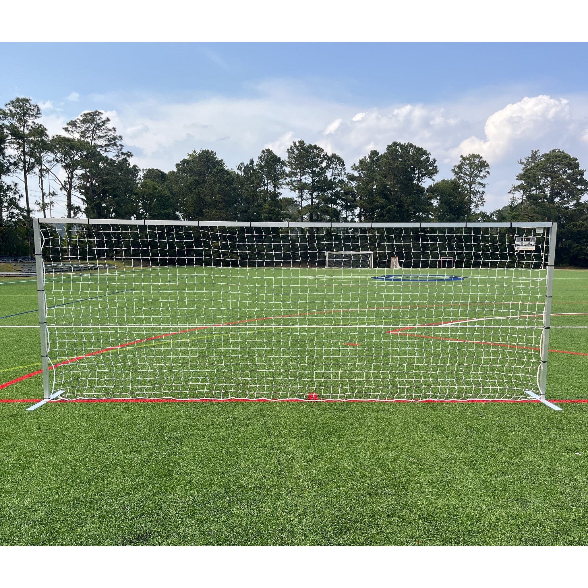 6.5' x 18.5' Pevo Flat Faced Coerver Practice Soccer Goal-Soccer Command