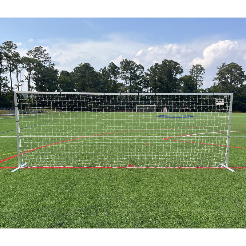 6.5' x 18.5' Pevo Flat Faced Coerver Practice Soccer Goal