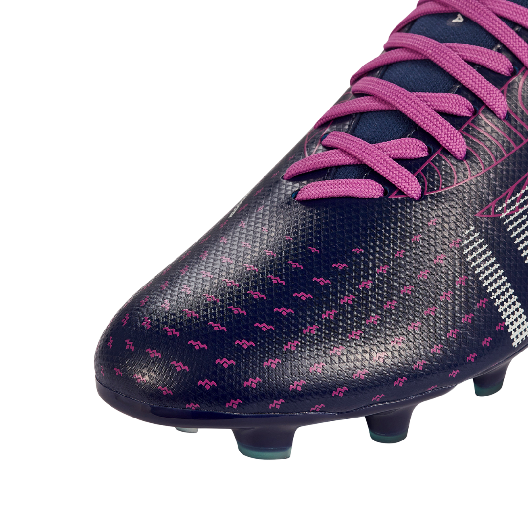 Botas de fútbol IDA Helia Club FG/AG para mujer (moradas)