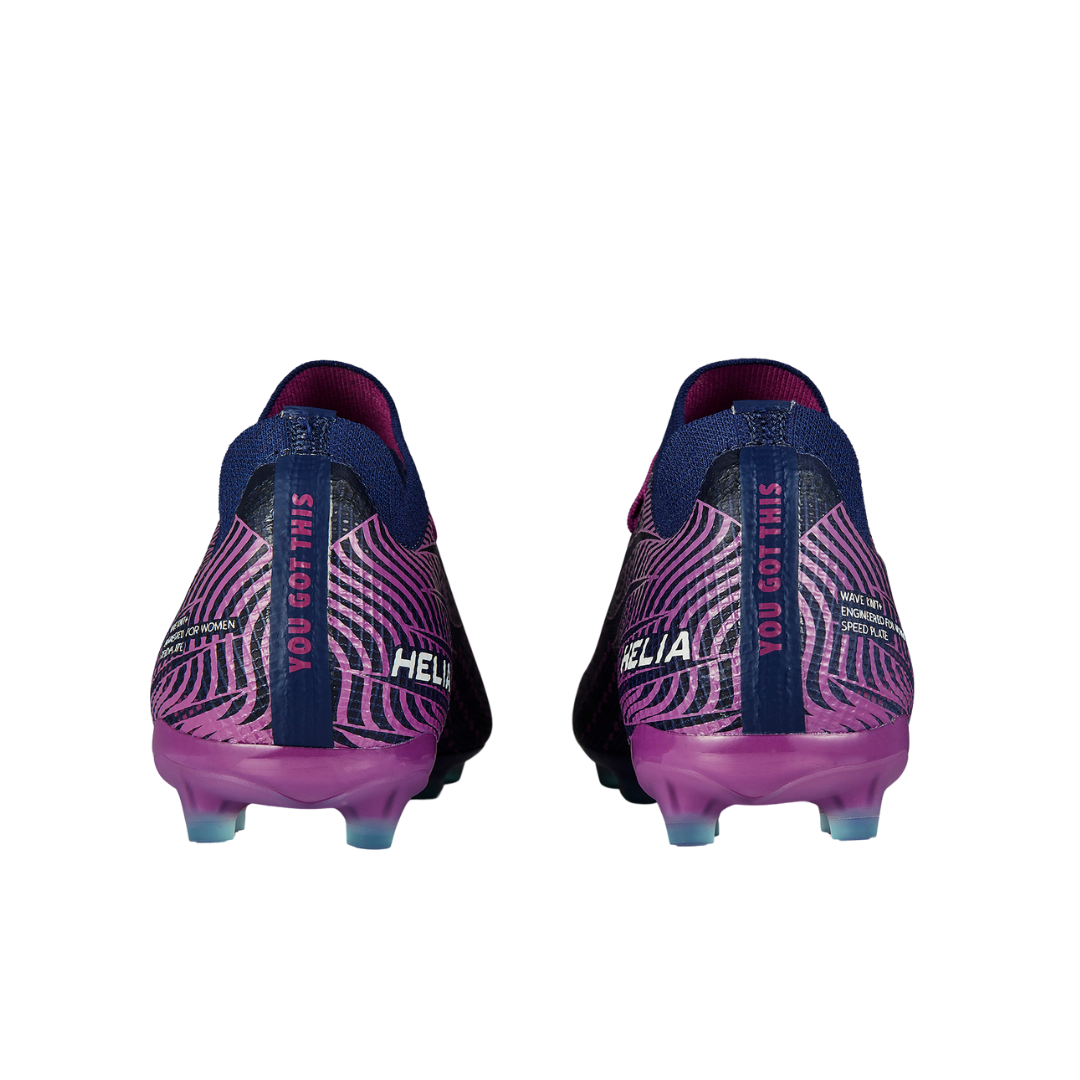 Botas de fútbol IDA Helia Elite FG/AG para mujer (moradas)