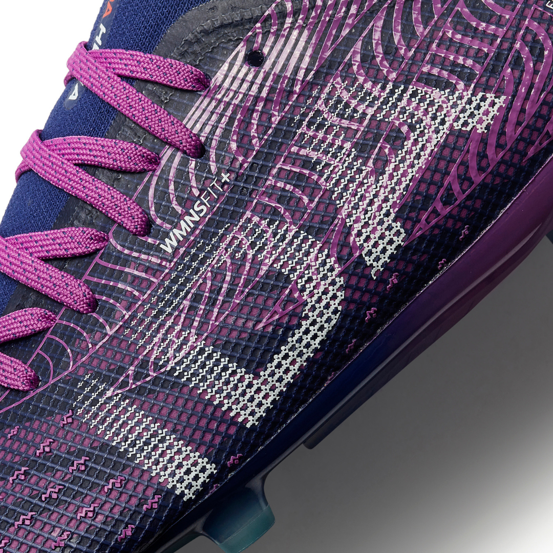 Botas de fútbol IDA Helia Elite FG/AG para mujer (moradas)