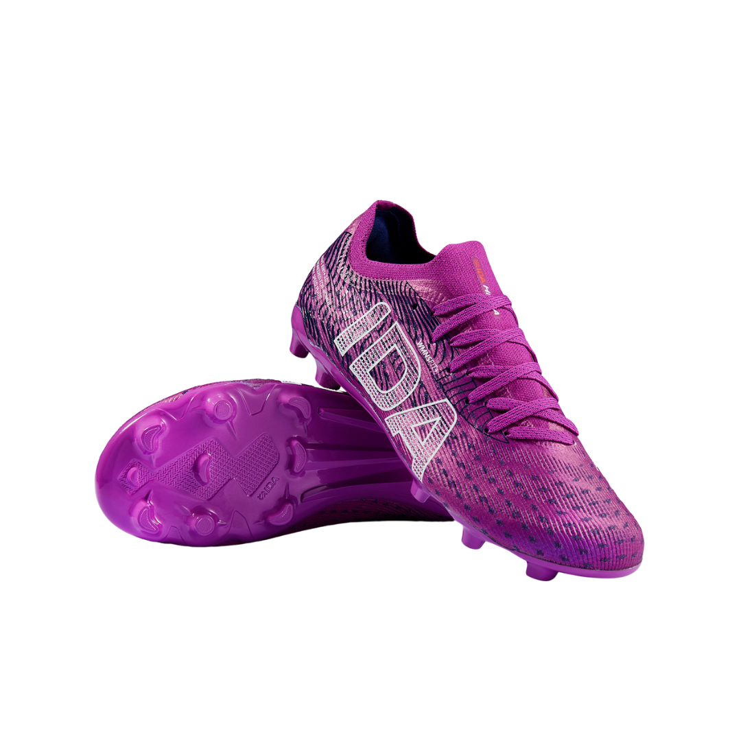 Botas de fútbol IDA Helia Pro FG/AG para mujer (moradas)