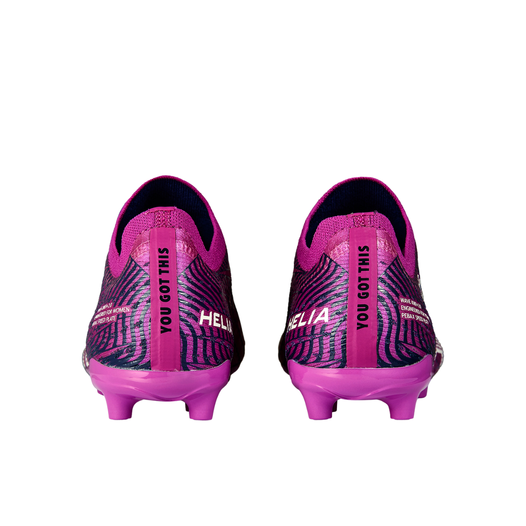 Botas de fútbol IDA Helia Pro FG/AG para mujer (moradas)