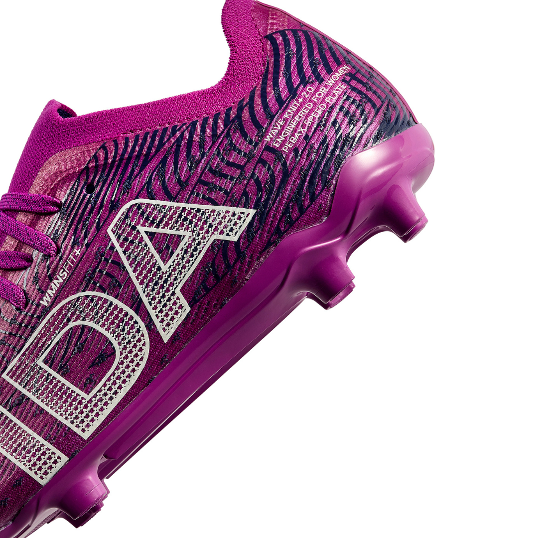 Botas de fútbol IDA Helia Pro FG/AG para mujer (moradas)