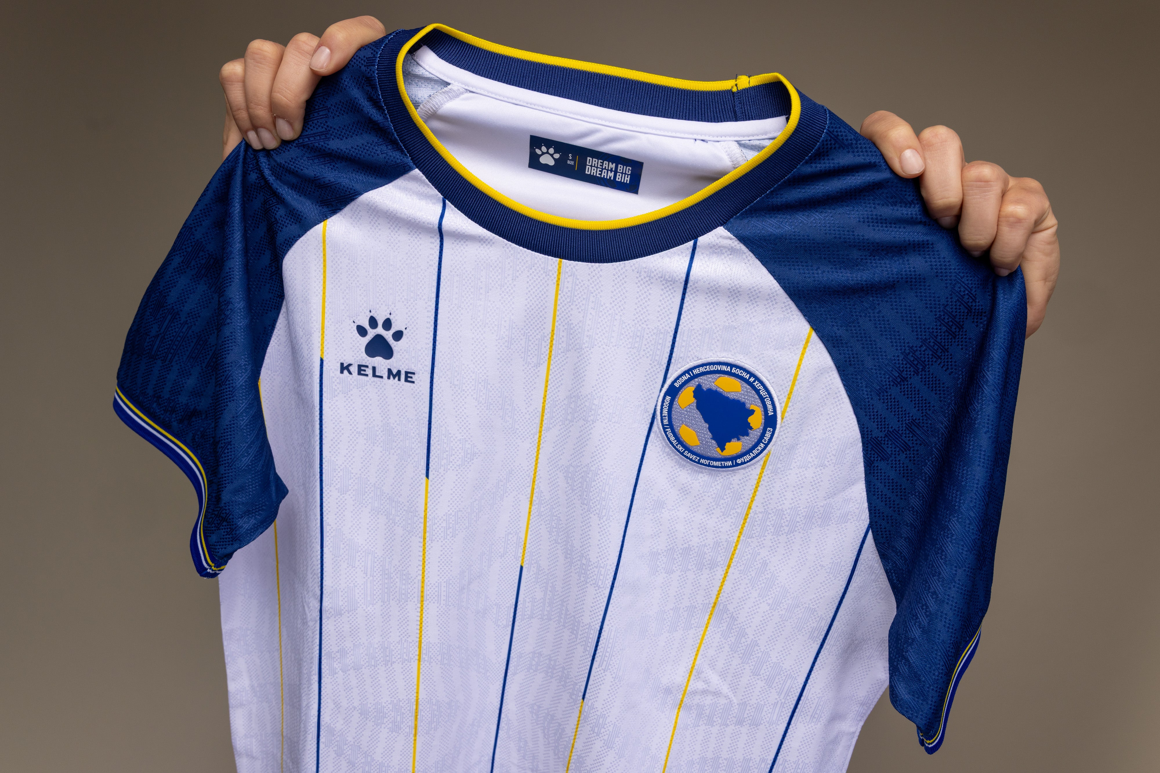 Kelme 2026 Bosnia and Herzegovina Authentic World Cup Away Soccer Jersey