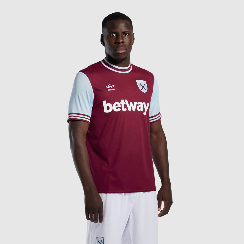 ウェストハム　West Ham United Umbro サッカーウェアM S Umbro 24/25 West Ham Home Jersey