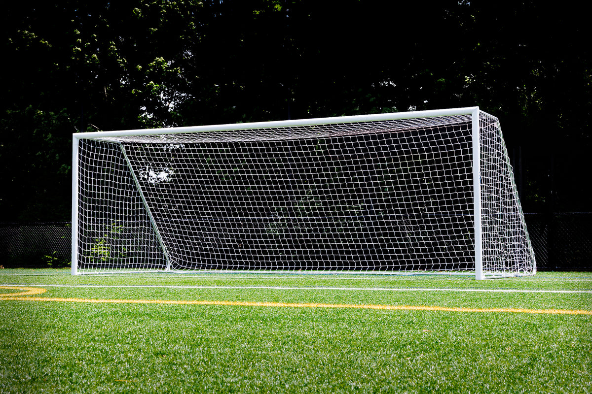 Jaypro 8' x 24' Nova Classic Official Round Goals (pair)