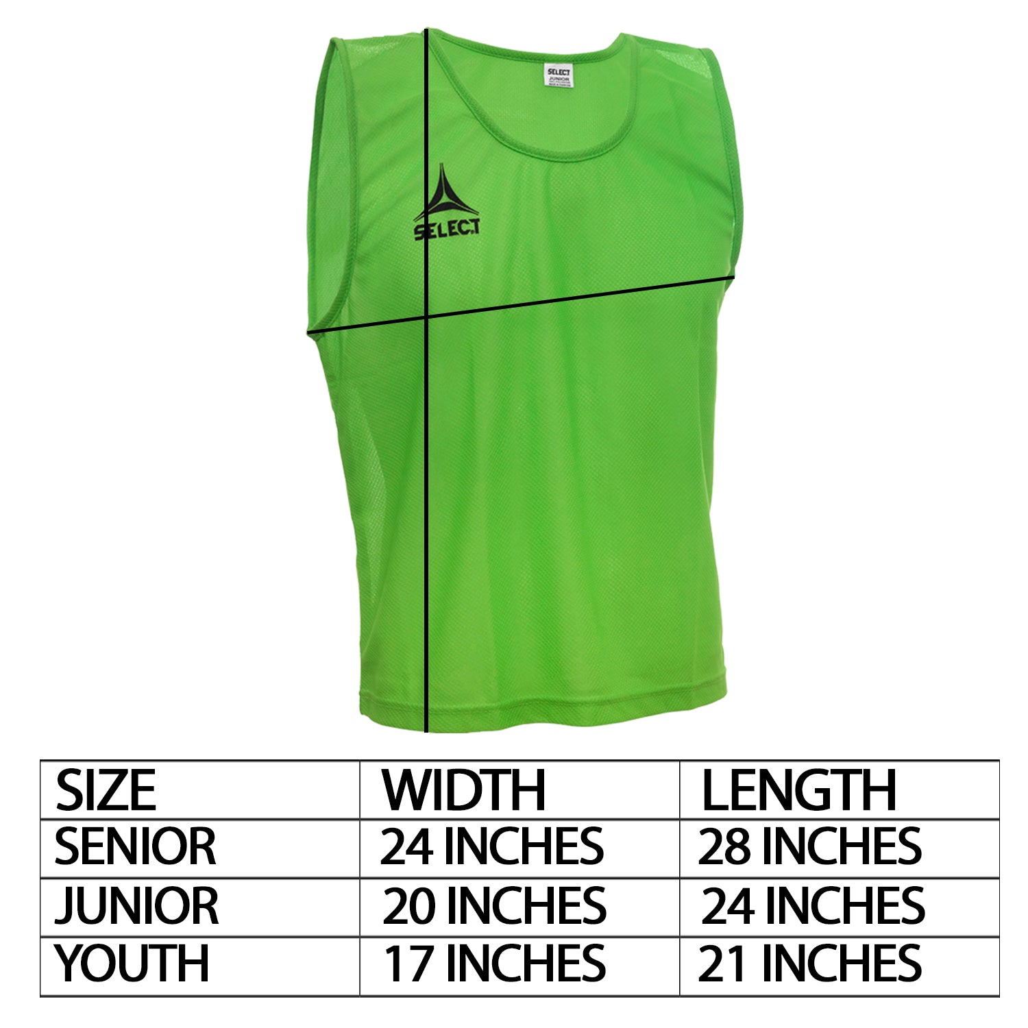 Select Over-Vest Training Bib-Soccer Command