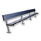 Jaypro Soccer Player Bench With Seat Back (Surface Mount)