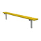 Jaypro Soccer Player Bench (In-Ground)