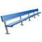 Jaypro Soccer Player Bench With Seat Back (Surface Mount)