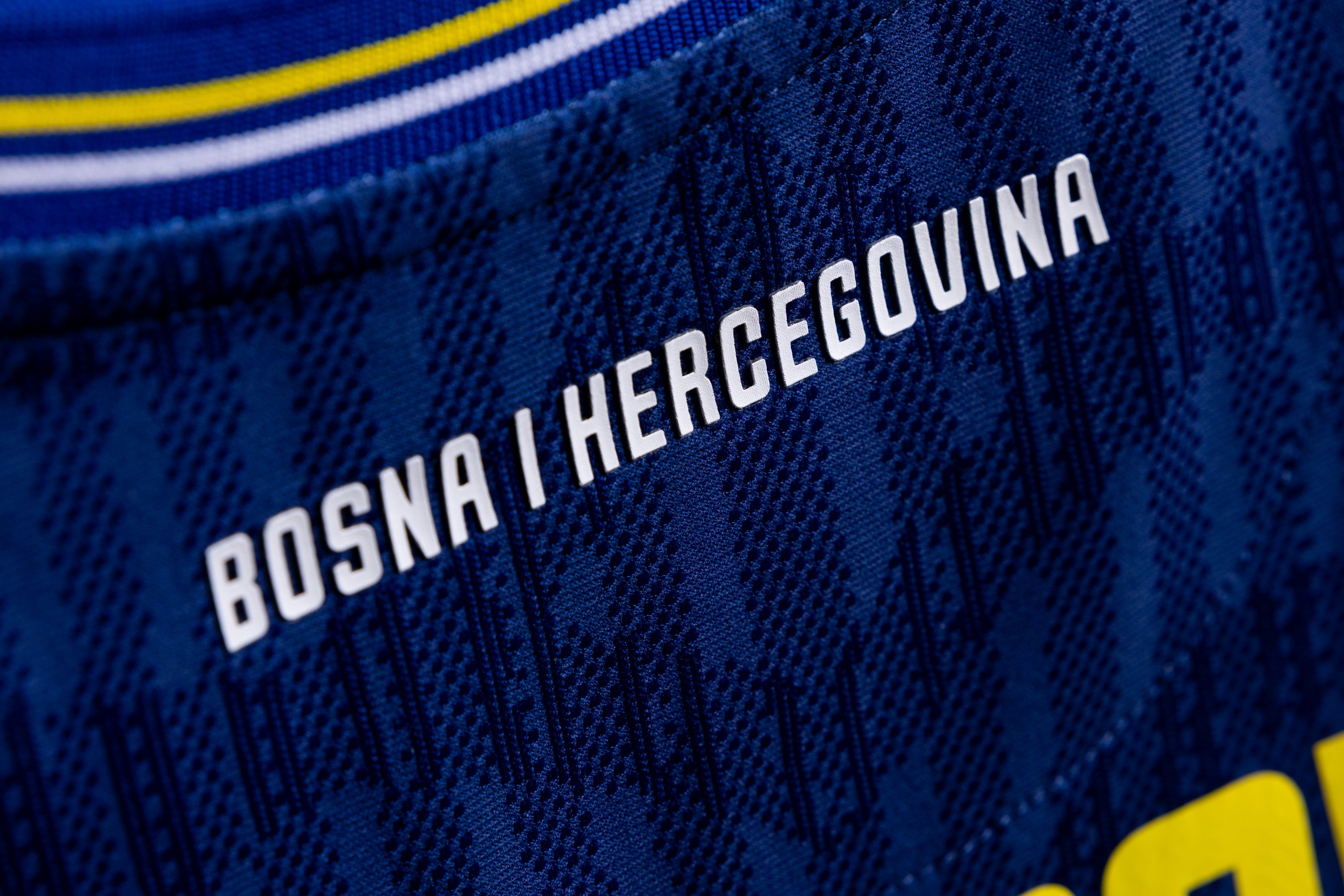 Kelme 2026 Bosnia and Herzegovina Authentic World Cup Home Soccer Jersey