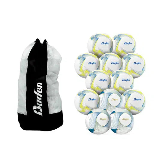 Baden Perfection Thermo Kit Ball 12-Pack with Vented Carry Bag-Soccer Command