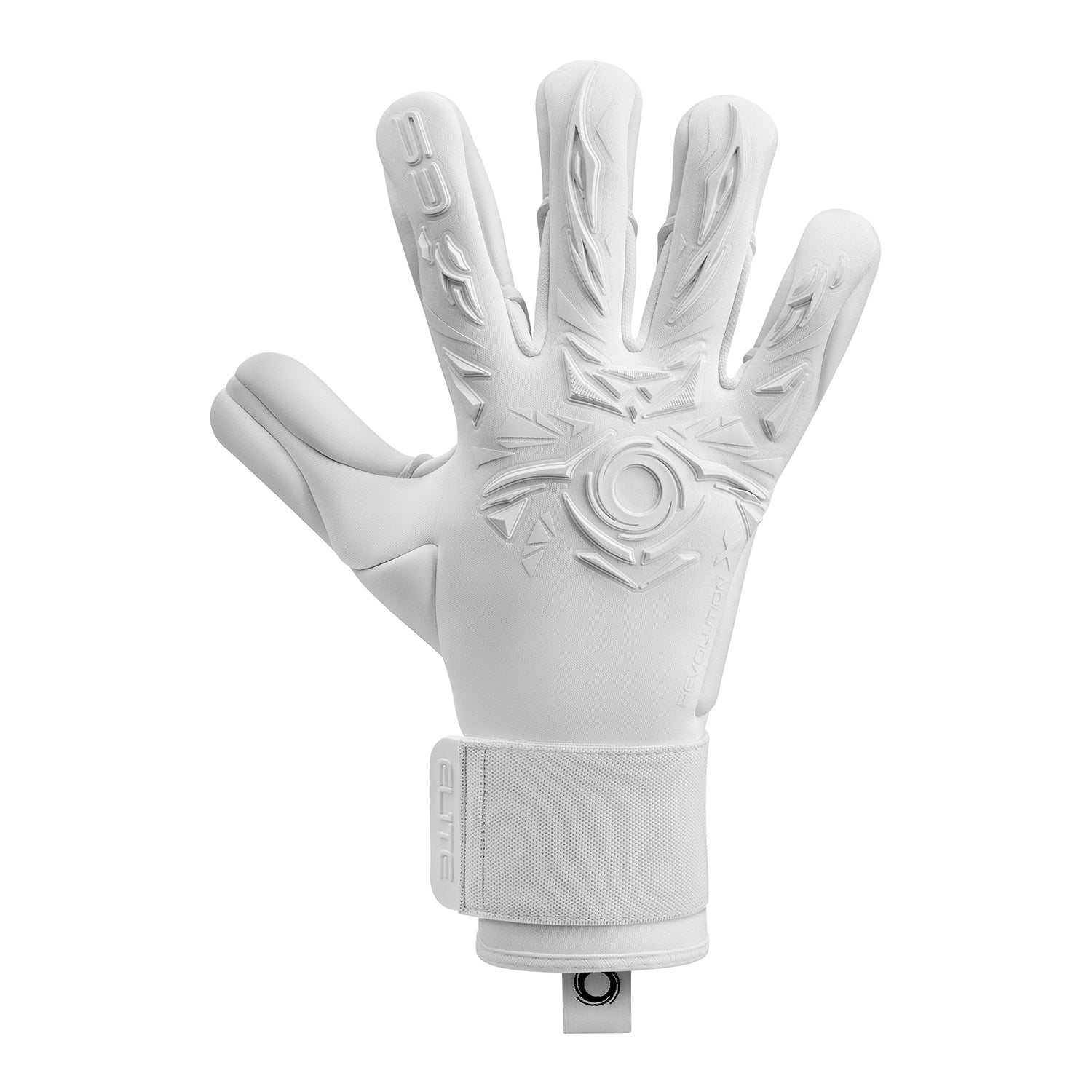 Guantes de portero Elite Sport Revolution X blancos v25