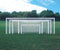 8' x 24' Bison ShootOut 4" Square Permanent/Semi-Permanent Soccer Goals (pair)-Soccer Command