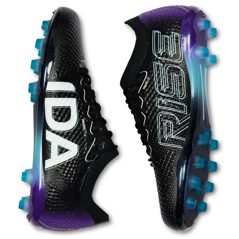 IDA Rise Elite Women's FG/AG Soccer Cleats (black/purple)