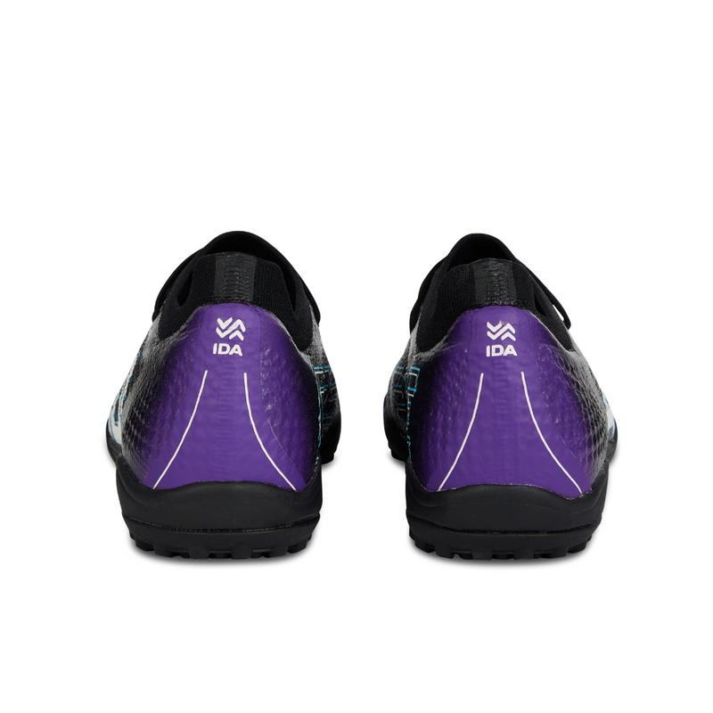 IDA Rise Women's Turf Soccer Shoes (black/purple)