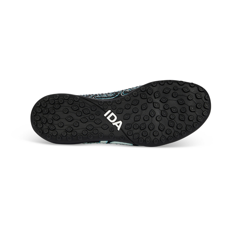 IDA Rise Women's Turf Soccer Shoes (black/purple)-Soccer Command