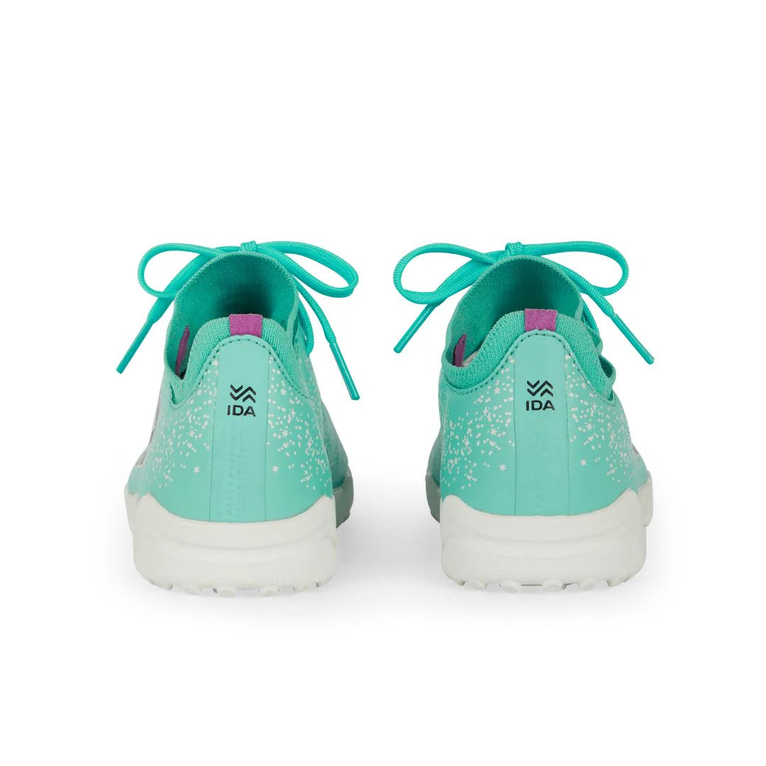 Zapatillas de fútbol sala para niña IDA Youth Travel (verde azulado)