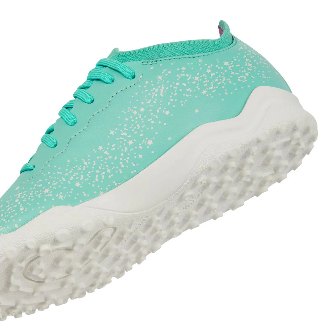 Zapatillas de fútbol sala para niña IDA Youth Travel (verde azulado)