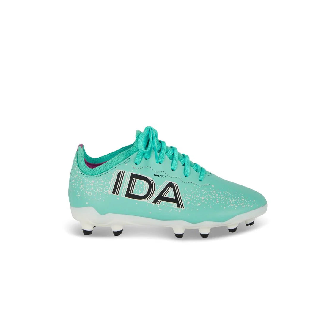 Botas de fútbol para niñas IDA Youth Travel (verde azulado)