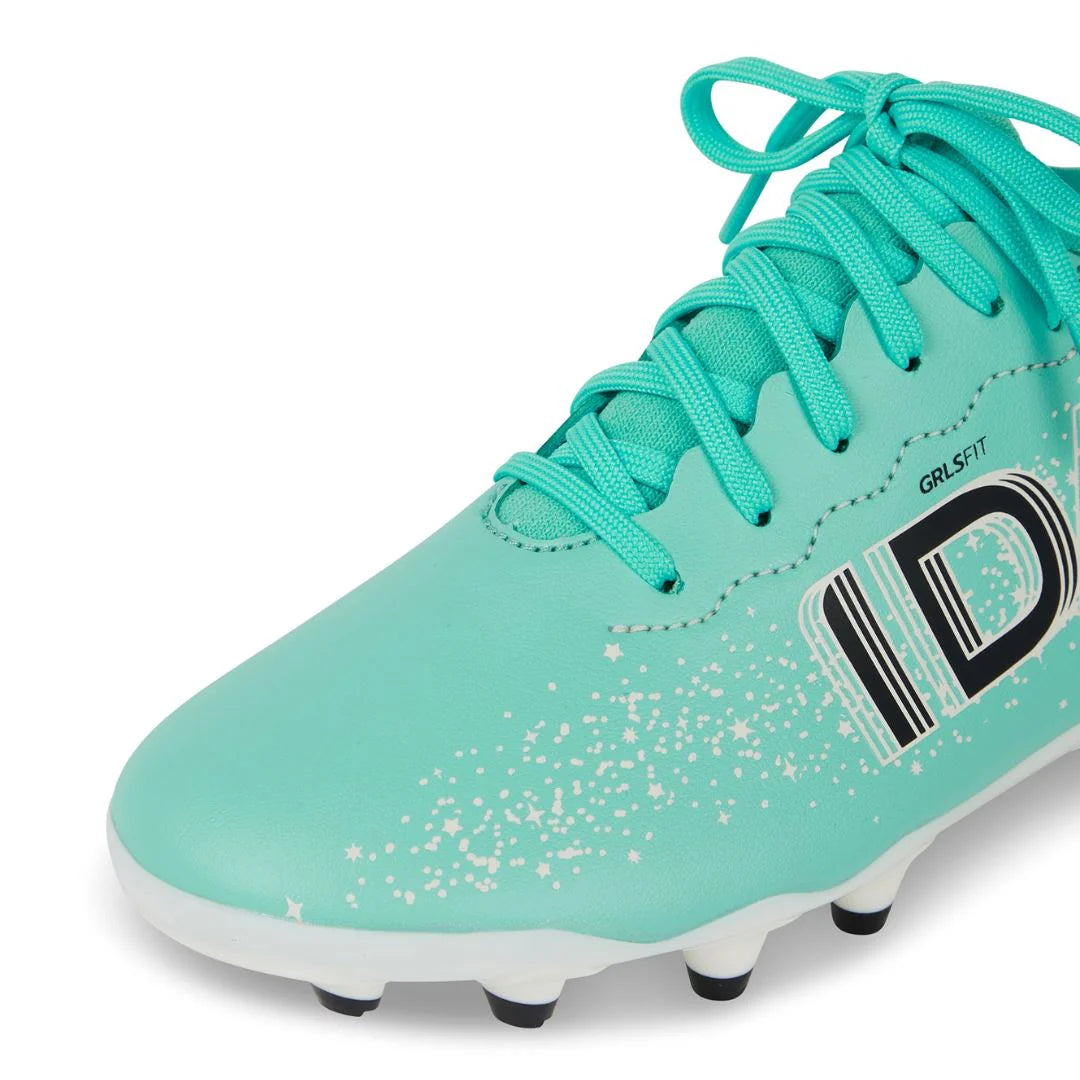 Botas de fútbol para niñas IDA Youth Travel (verde azulado)