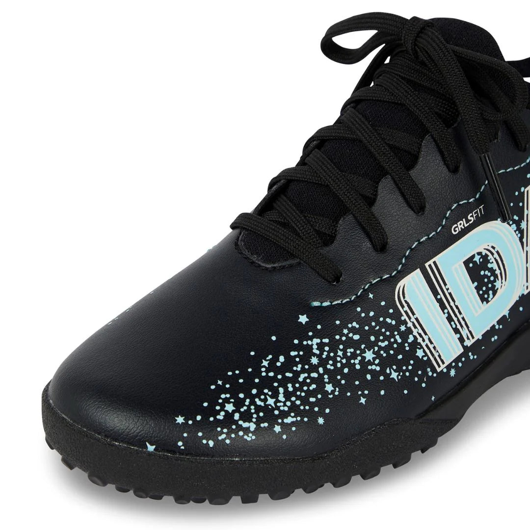 Zapatillas de fútbol sala para niña IDA Youth Travel (negras)