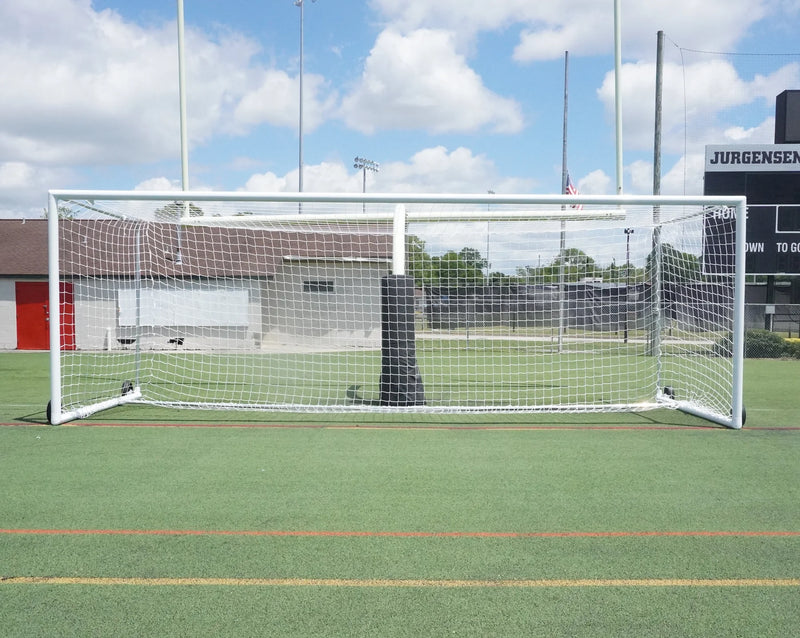 8' x 24' Pevo Stadium Series Soccer Goals with Backstays (pair)