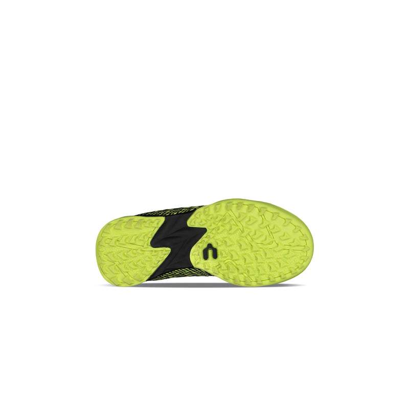Charly Zinetik TF JR Soccer Cleats (black/fuchsia)