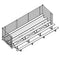 Jaypro Soccer Enclosed Bleacher (5 Row - Single Foot Plank with Chain Link Rail)