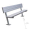 Jaypro Soccer Player Bench With Seat Back (Surface Mount)