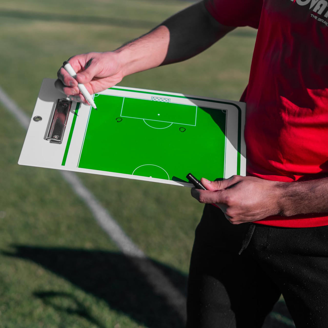 Portapapeles de tácticas de fútbol para entrenadores de Soccer Innovations