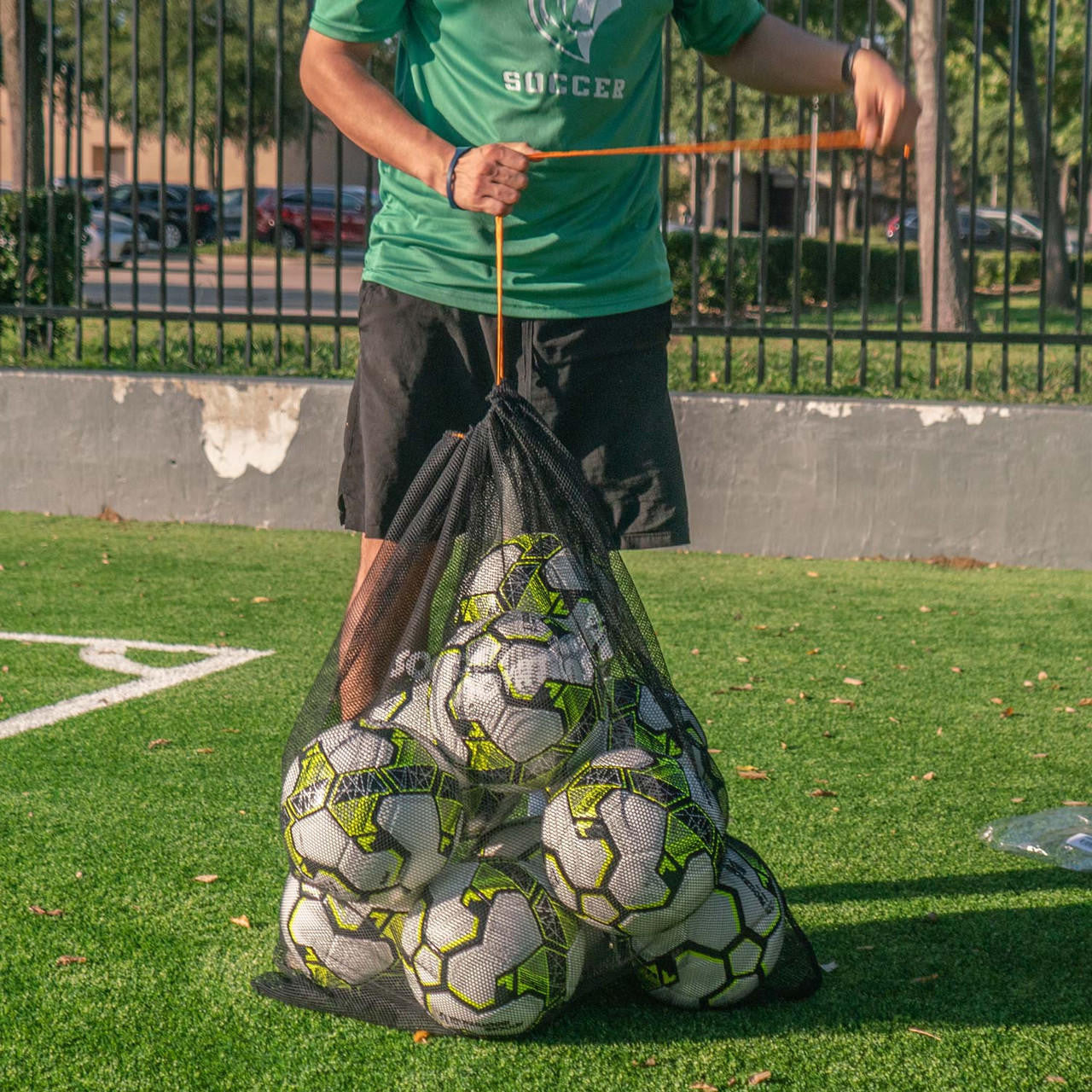 Bolsa de malla para balones de fútbol de Soccer Innovations