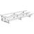 Jaypro Soccer Tip & Roll Bleacher (3 Row - Double Foot Plank)
