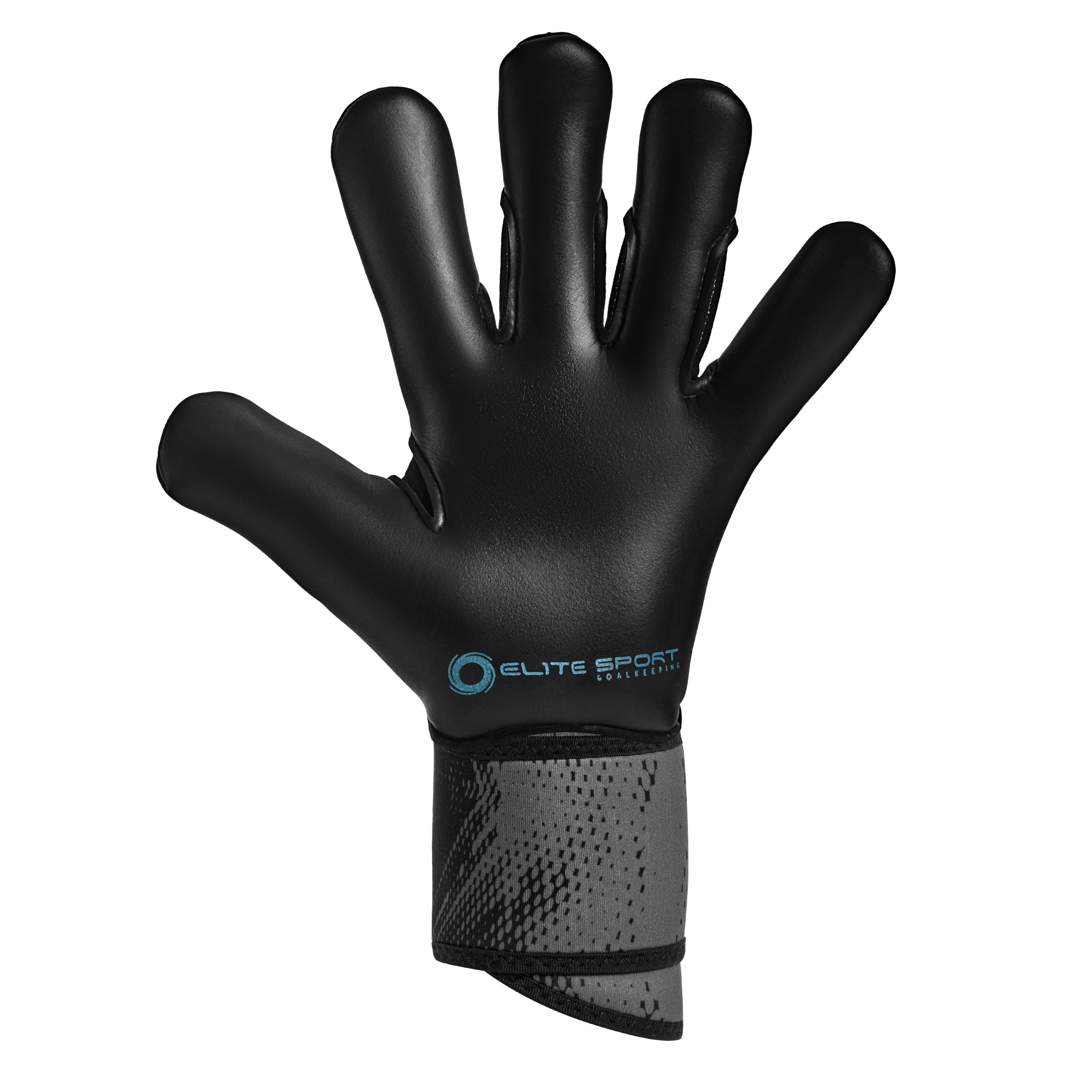 Elite Sport Titanium Blue Goalkeeper Gloves-Soccer Command