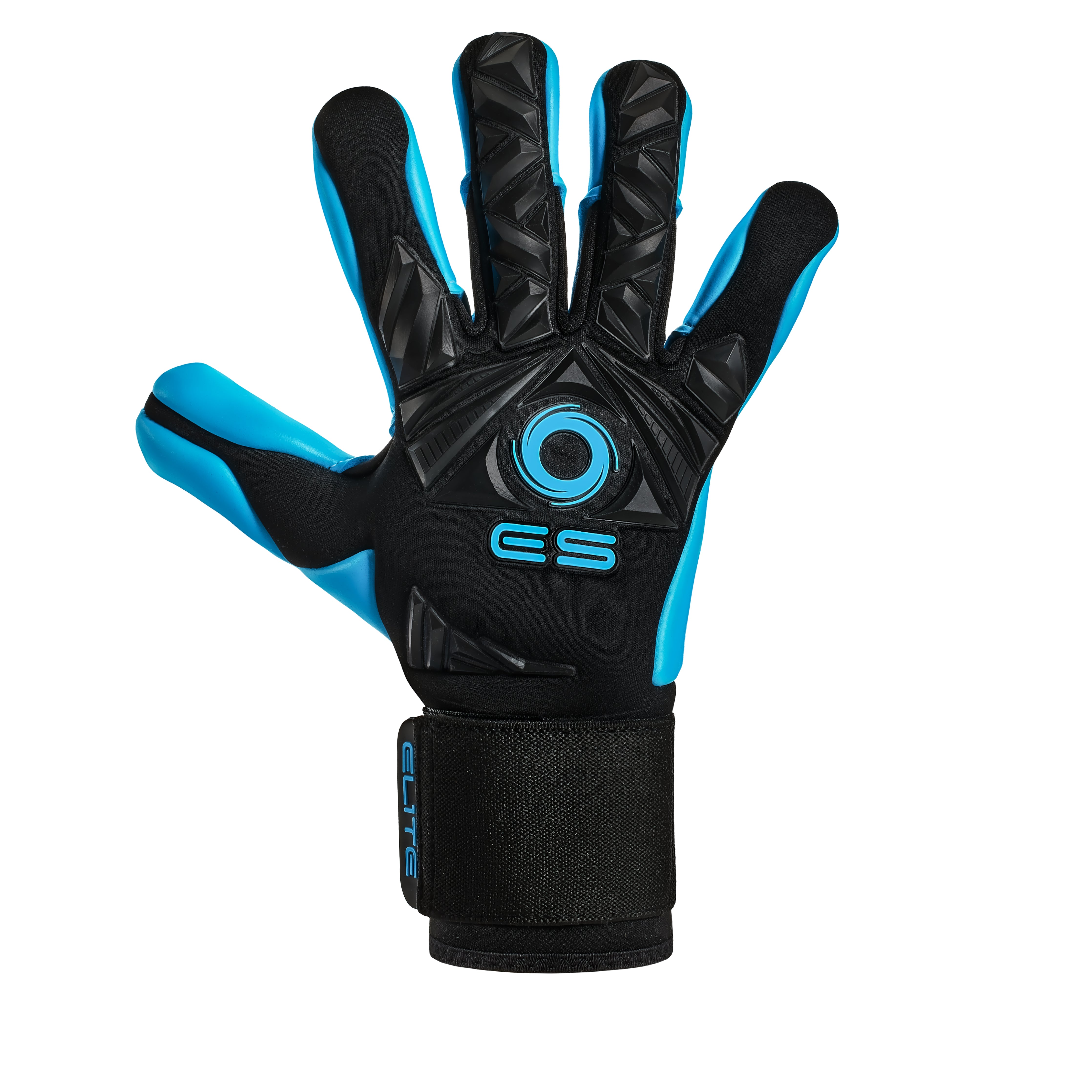 Elite Sport Revolution II Combi Aqua Goalkeeper Gloves-Soccer Command