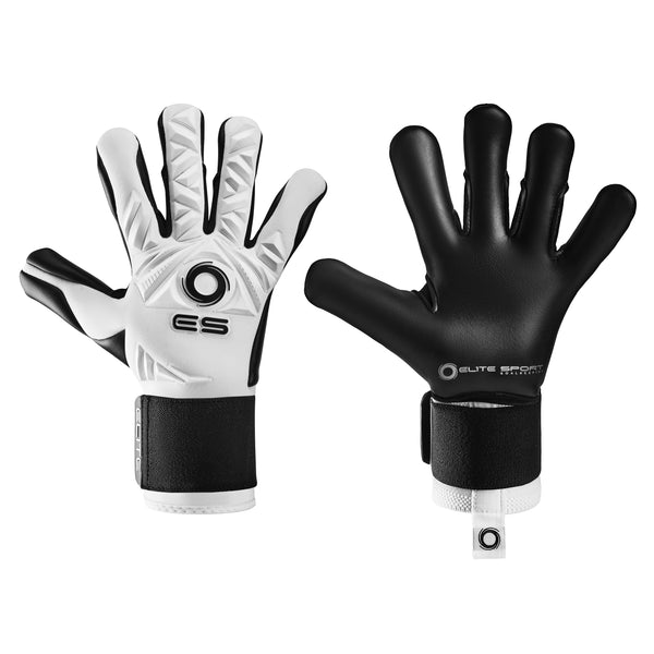 Elite Sport Revolution II Combi White Goalkeeper Gloves-Soccer Command