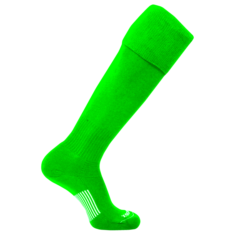 Neon green soccer socks shop