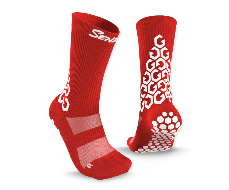 Senda Gravity Pro Crew Grip Soccer Socks