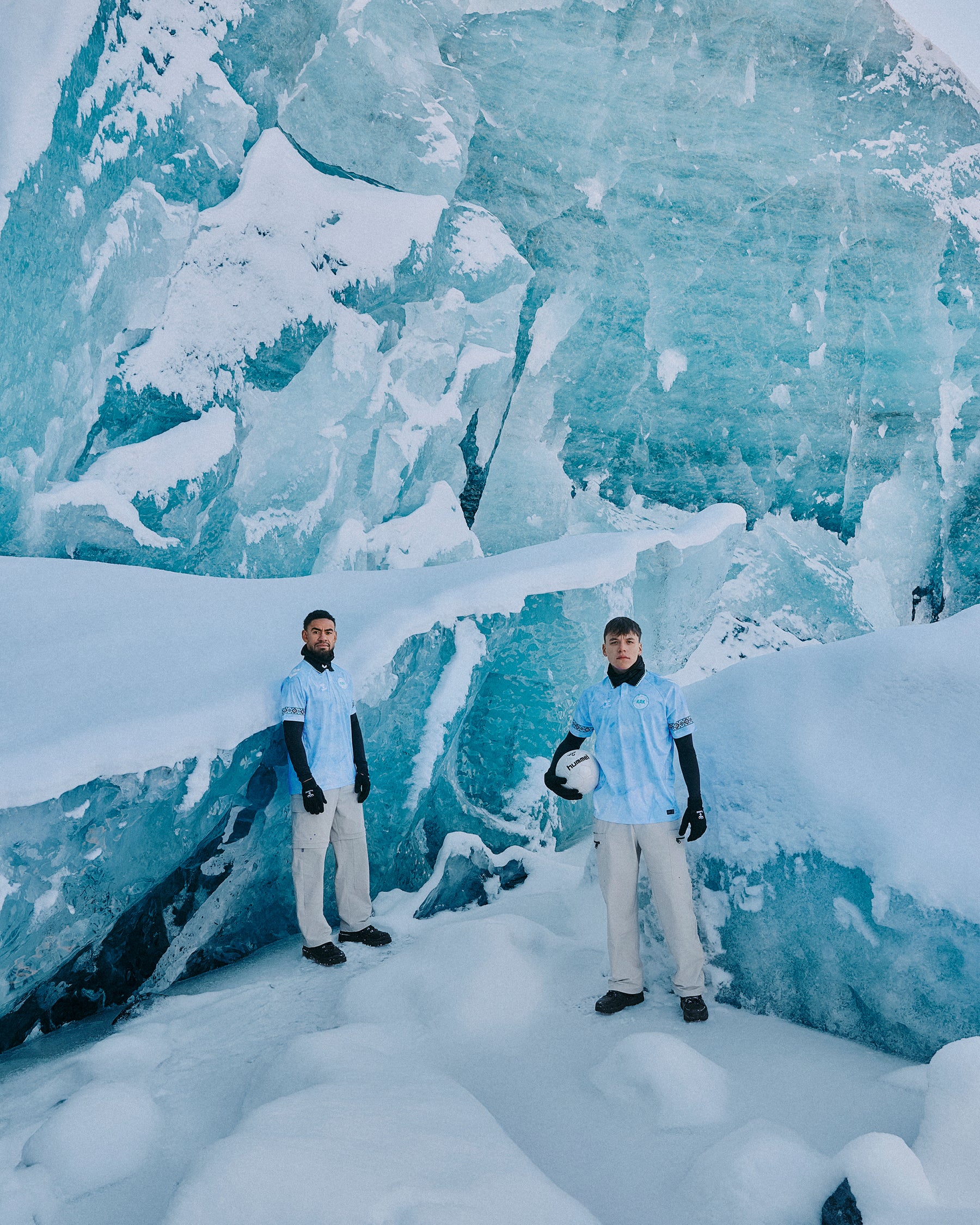 Camiseta de fútbol visitante de Groenlandia Hummel 2025
