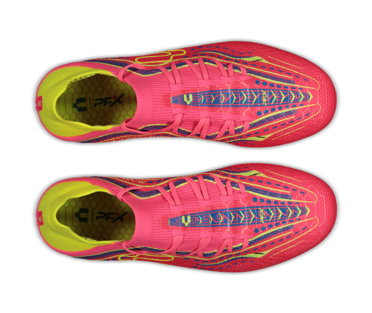 Charly Zenetik 26 PFX Select Soccer Cleats (fuchsia/yellow)